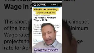 Why UK tax free salary should be &pound;23750 #uknews