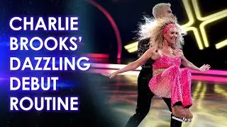 Charlie Brooks & Eric Radford's debut ice skate to 'Gimme! Gimme! Gimme!' by Sgt Slick | Week Two