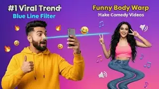 Funny Time Warp Scan Challenges! 😂 Blue Line Filter Comedy (Full Masti)