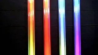 LED Wall Tube Lights - Color mixing