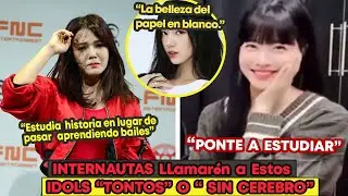 INTERNAUTAS llamarón a estos IDOLS 