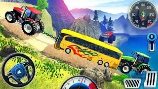 Offroad Heavy Tractor Drive Pull Tow Duty - Towing Rescue Vehicles Simulator - Android GamePlay #2