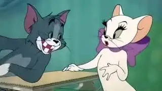 Tom and Jerry with the White Cat