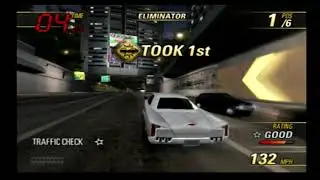 Burnout Revenge Elimination in Eastern Bay (PS2)