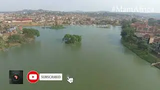 Aerial views of kabaka lake