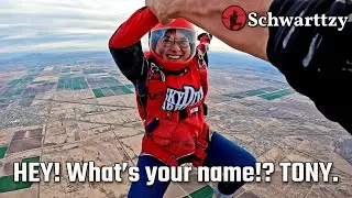 HEY! What’s your name!? TONY.