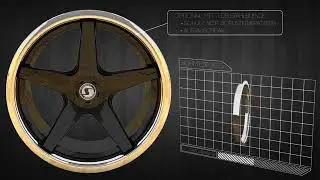 XS 5 Schmidt Felge mit Edelstahlbett / Schmidt XS 5 wheels