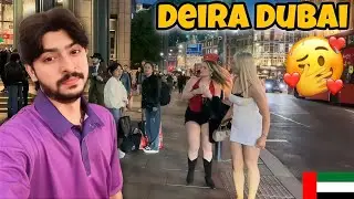 Deira Dubai Night Life😍 Dubai Night Street View🇦🇪Dubai Bike Rider Vlog🏍️