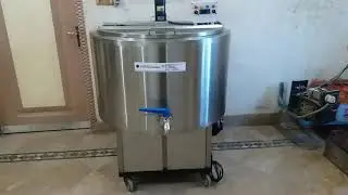 MILK COOLING TANK 300LTRS (ROUND SHAPE BOTTOM UNIT).