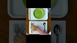 Practical Life - Table Placement - Plate Spoon Fork (extended version)