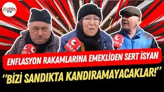Enflasyon rakamlarına emekliden sert isyan! “BİZİ SANDIKTA KANDIRAMAYACAKLAR!”
