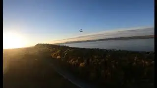 FPV Drone RC plane chase pt2. DRHS field