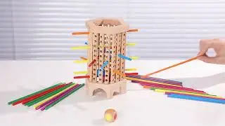 Top Montessori Wooden Stick Game 2025 &ndash; Best Family Board Game for 2-6 Players!