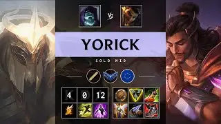 Yorick Mid vs Akshan - EUW Diamond Patch 25.13