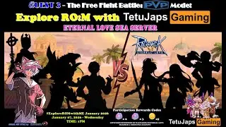 Explore RO:M with TetuJaps Gaming Quest 3: The Free Fight Battle: PVP Mode!
