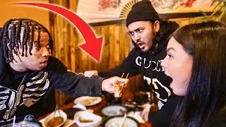 Baby Rich FEEDS ME in front of my BOYFRIEND..