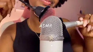 ASMR | Mic Brushing and whispering 💓