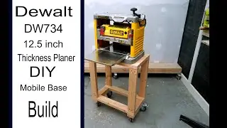 DeWalt DW734 12 5 Inch Planer DIY Stand Build