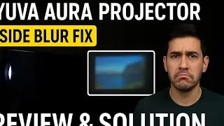 Yuva Aura Projector Review & Side Blur Fix | Honest Opinion After Use