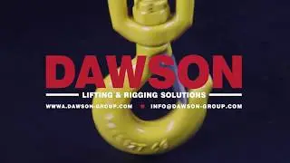 DAWSON GROUP DS040 G80 SWIVEL HOOK WITH SAFETY LATCH, GRADE 80 LIFTING SWIVEL HOOK