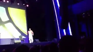 Tracy Morgan sound board Detroit motor city casino