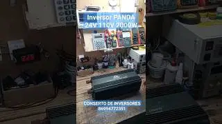 POWER INVERTER PANDA 👉🏽for repair🔧 #energy #solar #offgrid #powerinverter #repair #renewableenergy
