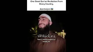 Beautiful Quran Recitation From Azerbaijan 🇦🇿 | Surah Al-Muminun (34-40) 📖 | Muhammed Dibirov🎙