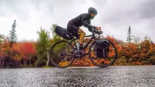 Footage from my first solo bikepacking trip - cycling Nova Scotia's Cabot Trail