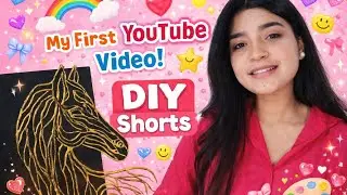 From Imagination to Creation | DIY Horse Art  #diy#trending#youtube#diyhomedecor#textureart#handmade