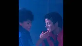 Michael & Ola &ldquo;Thriller&rdquo; Walking Scene @ Union Pacific Ave 1983 #mj #thriller #kingofpop #1980s