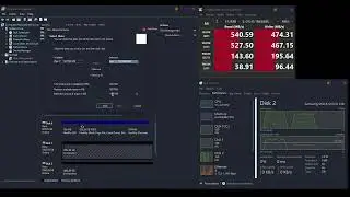 SAMSUNG EVO 870 2 TB SSD RAID PERFORMANCE TEST CRYSTALDISKINFO OxTECH