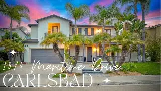 Stunning Coastal Home in Carlsbad with Luxurious Upgrades 1574 Maritime Dr