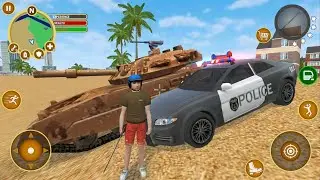 Open City FBI Agent Driving Police Car Army Tank Helicopter and Airplane Flights Gameplay