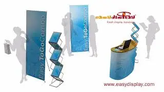 EasyDisplayToGoCombo, easy promotion combo,fresh display solutions, banner stands,trade show banner