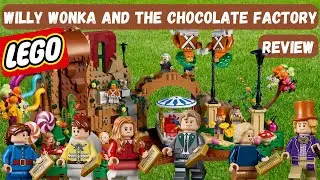 LEGO iDEAS: Обзор набора &laquo;Вилли Вонка и шоколадная фабрика&raquo; (21360) #lego #willywonka #legoideas