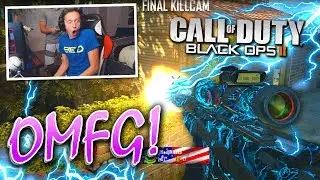 LIGHTNING STRUCK THE RED HOUSE WHILE TRICKSHOTTING! (FREAKOUT) - *BO2 Trickshotting*