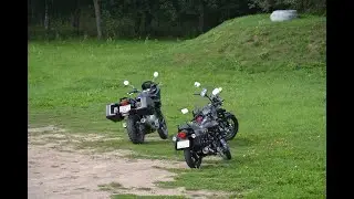 Путешествие на Bajaj Avenger 220 и Yamaha TDM по Витебской области Республики Беларусь