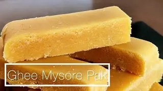 Mysore Pak Recipe | Quick Diwali Sweet recipe | Ghee mysore pak | एक बार बना लिए तो बार-बार बनायेंगे