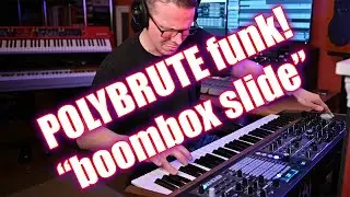 POLYBRUTE 80s FUNK! (no talking)