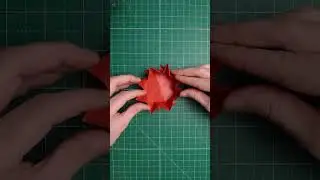 8-Point Ninja Star in 2 Steps (Only ONE Paper!) | How to Make Origami Tutorial