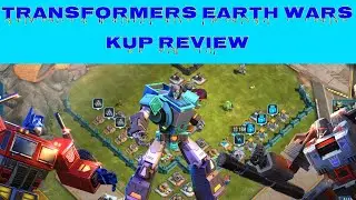 🦝Обзор игрового персонажа Transformers Earth Wars Kup🦝