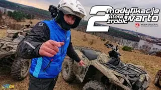 Grizzly 700 2019 dwie modyfikacje kt&oacute;re warto zrobić - Fabiq ATV Quad Vlog