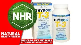 Absolute Nutrition, Thyroid T-3, Original Formula, 180 Capsules