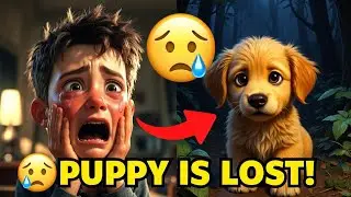 😢 My Puppy is Lost! | Little Boy's Heartbreaking Search & Rescue Story | Nursery Rhymes for Kids