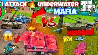 I ATTACK 🔥 Underwater MAFIYA| Rope Hero Vice Town|| Military Tank Fight 