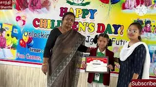 Happy childrens day celebrations at VMY International School 2025.# Ranjitham S Principal