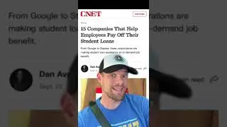Does the company you work at offer student loan support? ✅ #shorts
