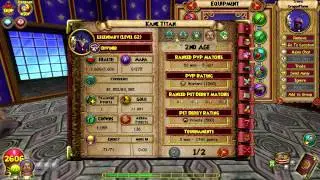 Wizard101: Legendary Storm 1v1 Deck Setup