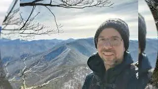 Cold Mountain and Art Loeb Trail from Camp Daniel Boone.