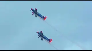 Walter + Toni Eichhorn - Extra 330LT Formation - Airshow Gelnhausen 2016